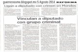 Ligan a diputado con crimen en Morelos