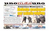 6 Agosto 2014, Convoca Mancera a... Debate nacional por salario mínimo