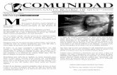 Periódico parroquial Comunidad 106