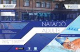Activitats aquàtiques d'adults del CE Mediterrani temporada 2014-15