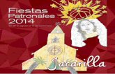 Programa de Fiestas Patronales Jacarilla 2014