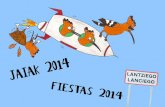 Lantziegoko jaiak 2014 - Fiestas de Lanciego 2014