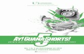 Programa de mano, Ay! Guana Shorts! , 2014