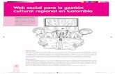 Web social y gestión cultural regional en Colombia