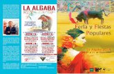 Programa Feria de La Algaba 2014