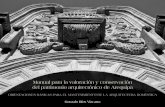 Manual conservación del patrimonio Arequipa