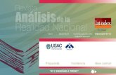 Edición No 58, Revista Análisis de la Realidad Nacional