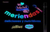 Meriendas Deliciosas y Nutritivas con Quesos Michel®