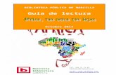 Biblioteca P. Marcilla- Guía de lectura "África"