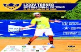 Revista LXXIV Torneo Internacional de Tenis