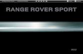 Catálogo range rover sport 2012