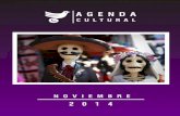 Agenda cultural noviembre 2014