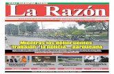 Diario La Razón miércoles 19 de noviembre