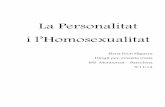 La personalitat i l'homosexualitat
