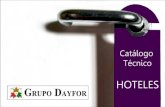 Catalogo Técnico Hoteles - Grupo Dayfor