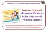 Encuentro Presencial 8 "Presentación de las Aulas Virtuales de P.D." (Lic. H. D. Sosa Osores)