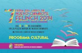 Programa de la 7ª Feria del Libro de Nuevo Chimbote (Felinch 2014)