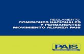 Reglamento Comisiones Nacionales y Permanentes
