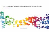 Guía de Financiamento Comunitario 2014-2020