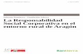 Informe de RSC en el medio ruarl aragonés