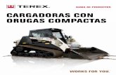 Catálogo Minicargadoras Orugas TEREX
