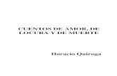 Cuentos de amor de locura y de muerte de Horacio Quiroga