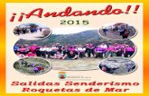 Rutas senderismo Ayto Roquetas de Mar 2015