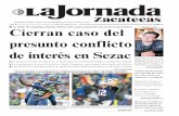 La Jornada Zacatecas, lunes 19 de enero del 2015