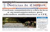 Periódico Noticias de Chiapas, Edición virtual; 23 ENERO DE 2015