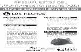 Aurrekontuak: Los Hechos