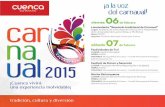 Agenda Carnaval CUENCA 2015