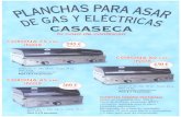 PLANCHAS DE GAS Y ELÉCTRICAS