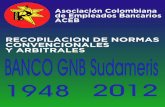 Recopilación de Normas Convencionales y Arbitrales del Banco GNB Sudameris 1948-2010