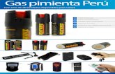 Catalogo 2015 Gas Pimienta Perú