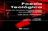 Poesía Teológica (2015). Luis Cruz-Villalobos (Prólogo por John D. Caputo)
