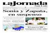 Sonia y Zapata, en suspenso