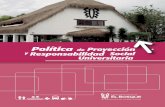 Política de Proyección y Responsabilidad Social Universitaria