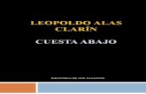 Alas, Leopoldo (Clarín) - Cuesta abajo