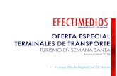 Oferta Especial Semana Santa Terminales de Transporte 2015