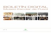 BOLETÍN DIGITAL 1 - MUSEO ESCOLAR DE PUSOL