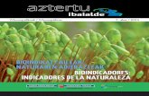 IBAIALDE 7: Bioindikatzaileak: naturaren adierazleak Bioindicadores: indicadores de la naturaleza