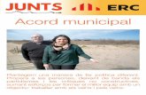 Díptic presentació Acord Municipal ERC-JUNTS