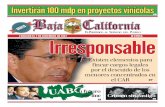 Periódico Baja California edición de febrero