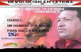 Revolución en letras honor a Hugo Chavez edición A 2 Años de tu Siembra Comandante