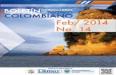 Boletin meteomarino del pacifico colombiano febrero 2014