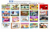 Novetats Cinema i Música infantil març 2015