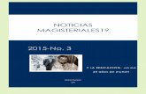 Noticias magisteriales 19