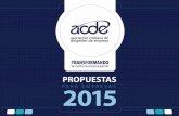 ACDE - Propuesta de auspicio 2015.