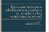 Ecuaciones Diferenciales y Cálculo Variacional [L. Elsgoltz (1970)]