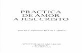 LIGORIO, San a.-practica de Amor a Jesucristo